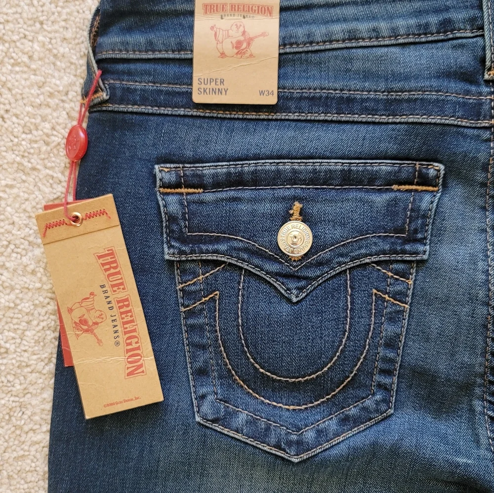 True Religion Frayes Ankle Superskinny jeans - Picture 6 of 10